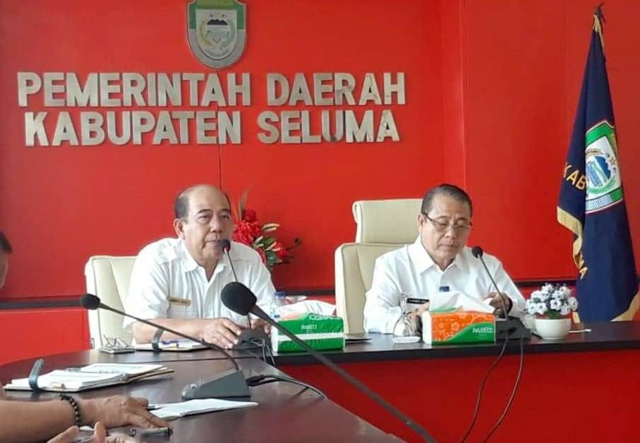 Bupati Seluma Ingatkan OPD Segera Memproses Pekerjaan Fisik